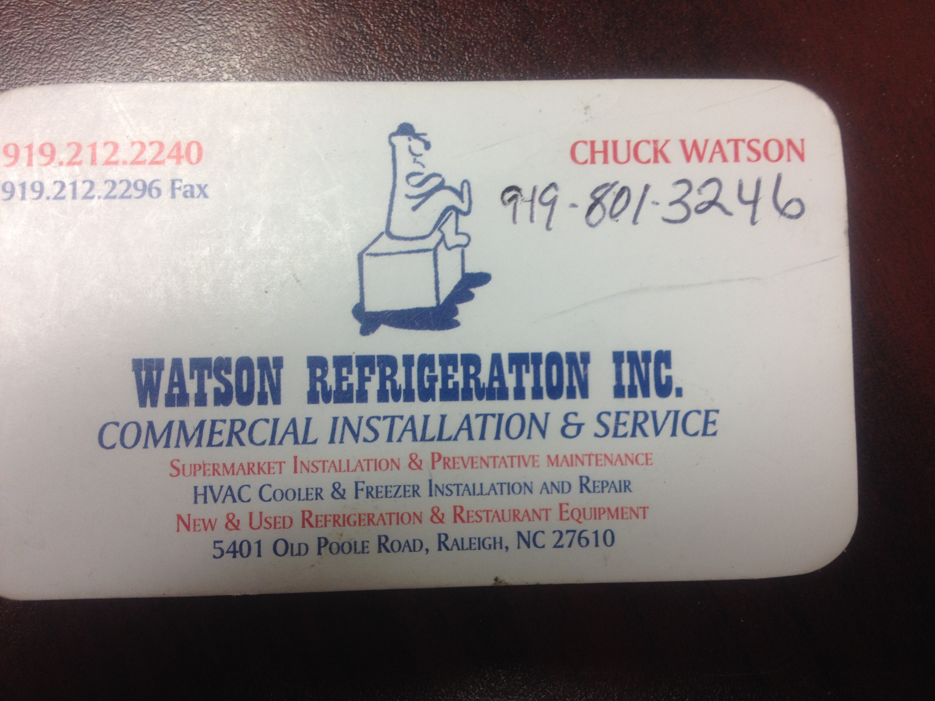Watson Refrigeration Inc.