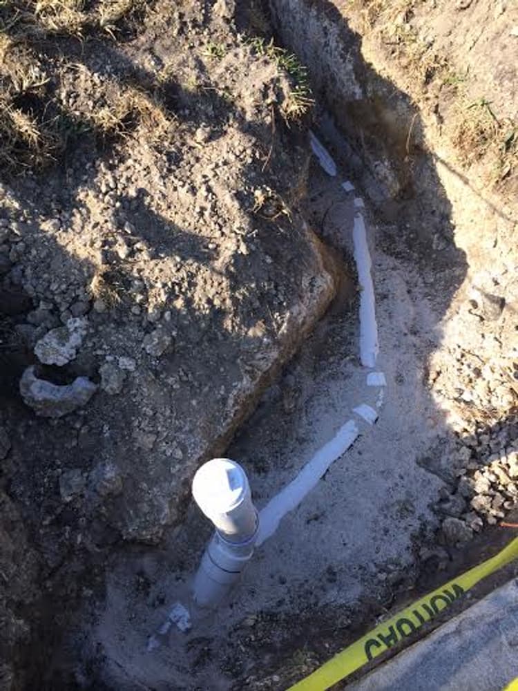 Re-pipe sanitary drainage system