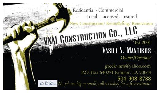 VNM Construction Company, LLC.