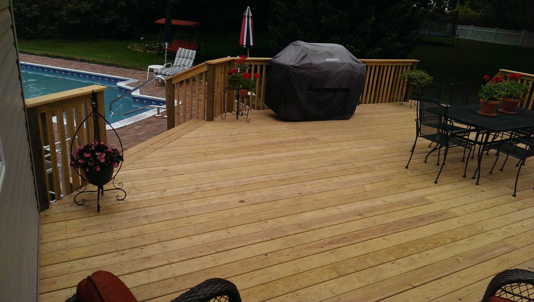 Montvale deck replacement.