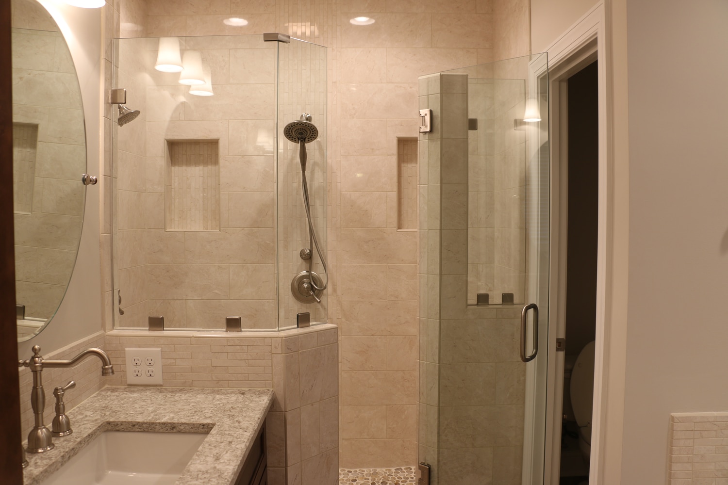 Elegant Master Bath Remodel 2016