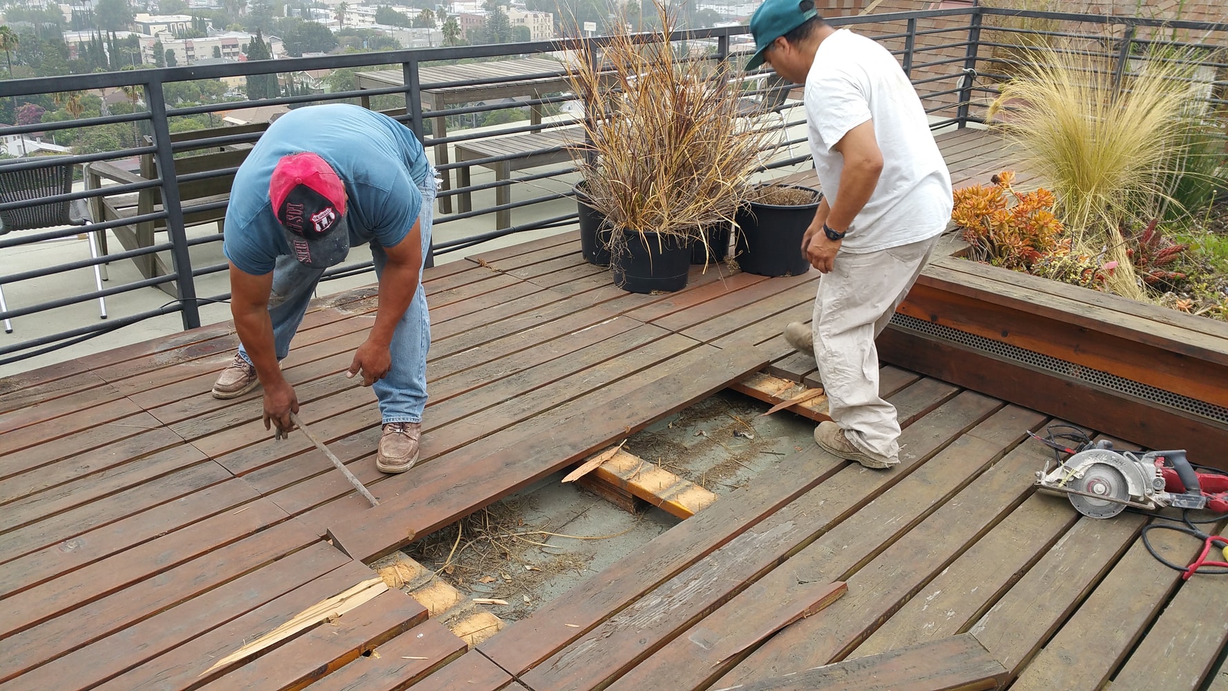 Rooftop Hollywod Hills