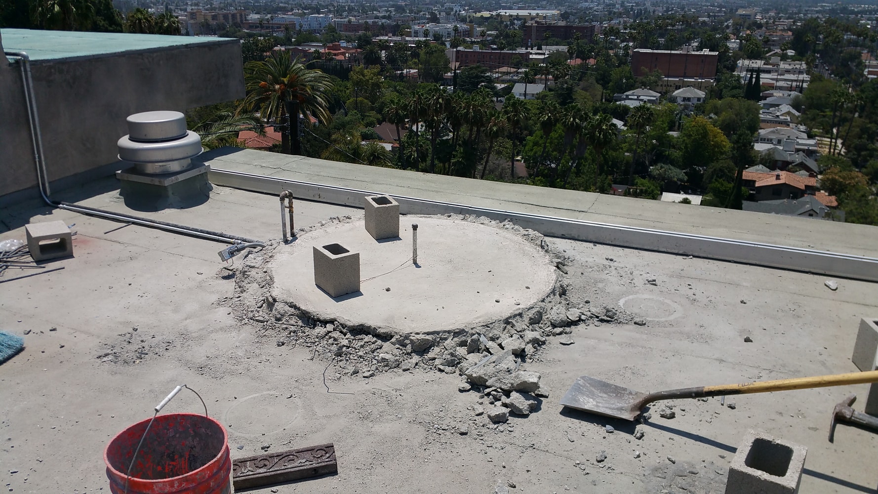 Rooftop Hollywod Hills