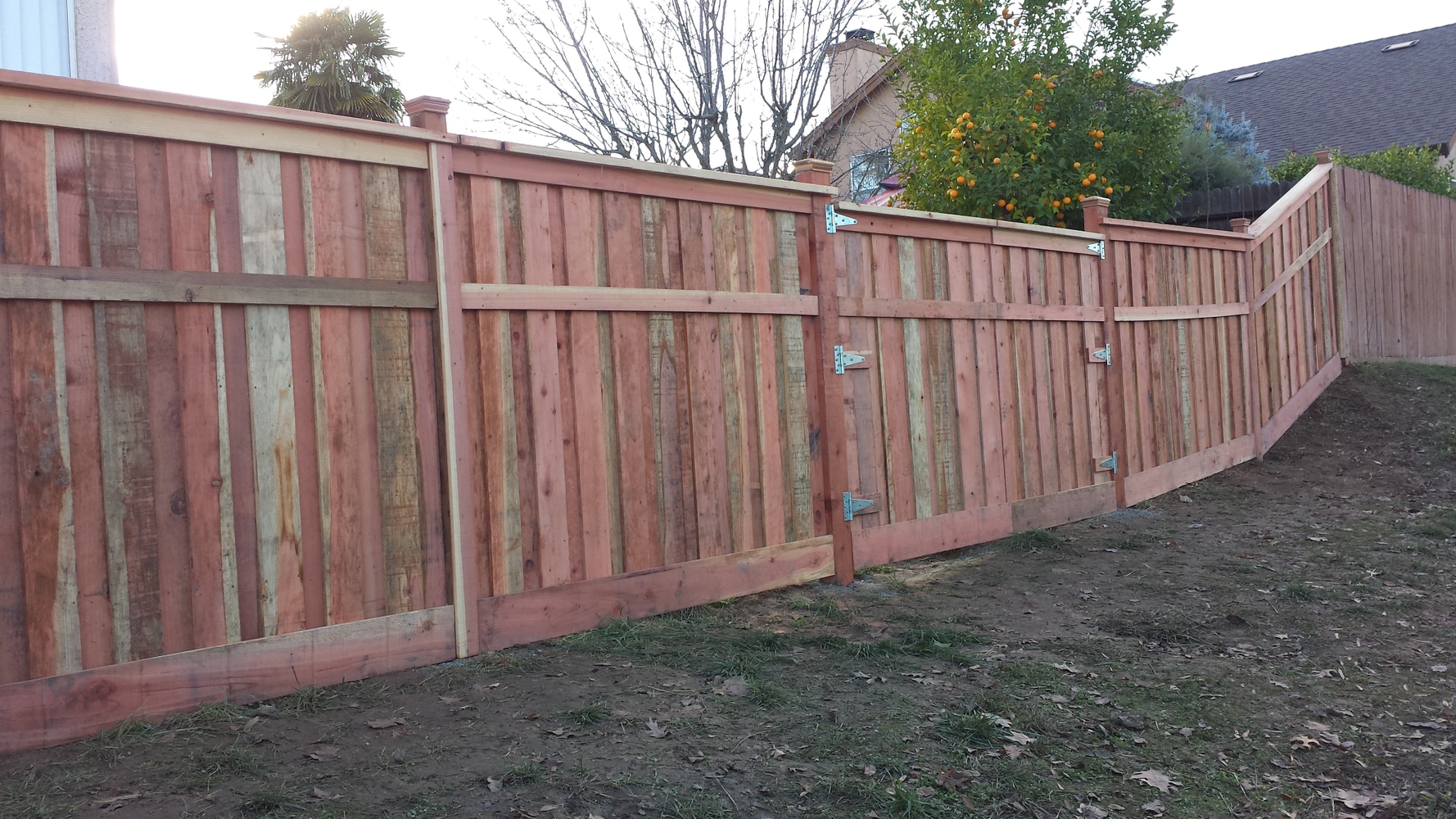 Redwood Fencing