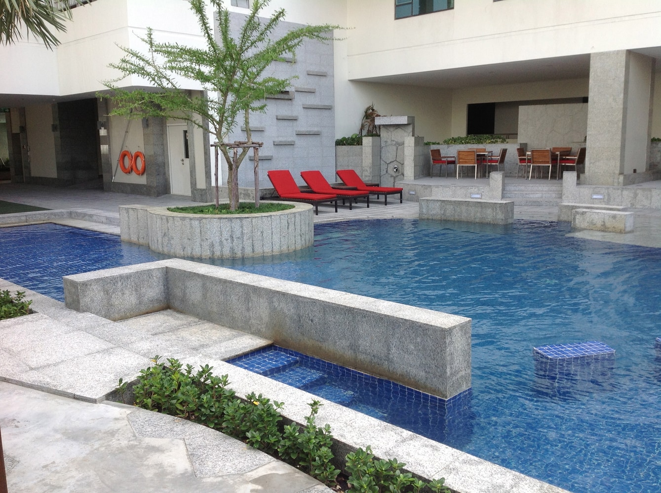 Hotel Pool, Spa, and Lobby