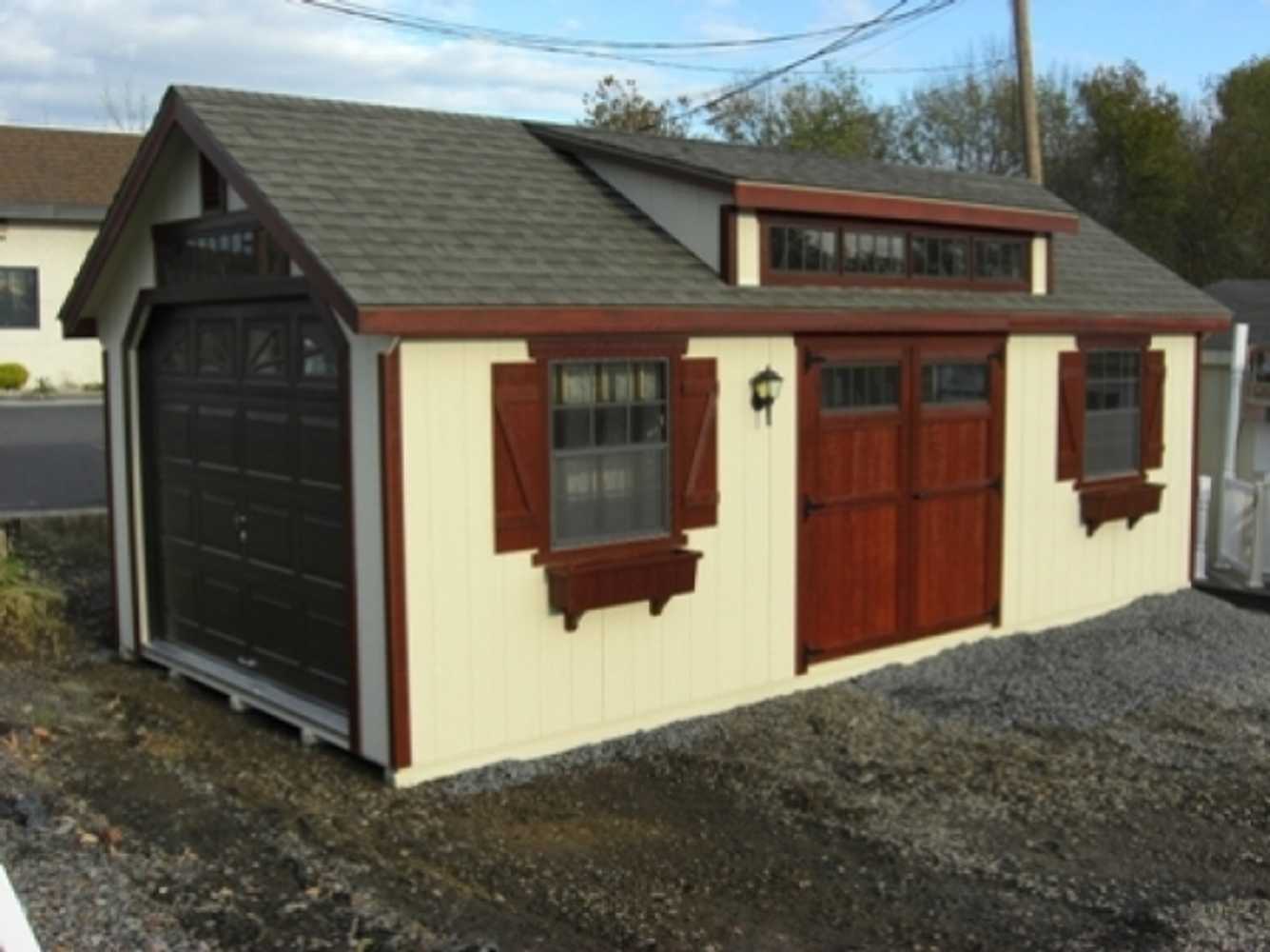 Storage Buildings - Single Garages