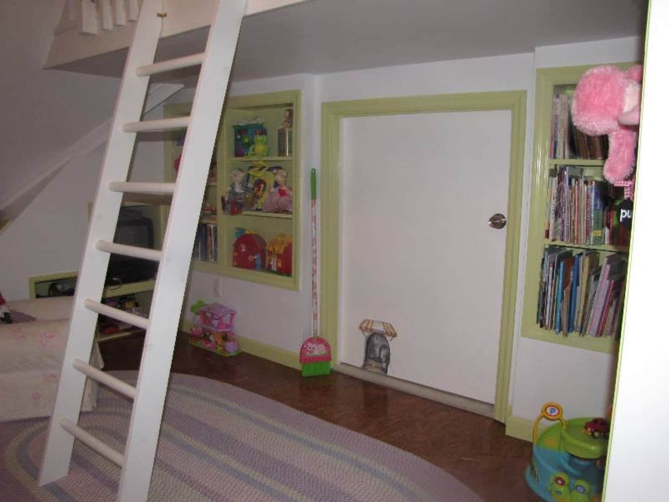 Convert attic space to child's playroom
