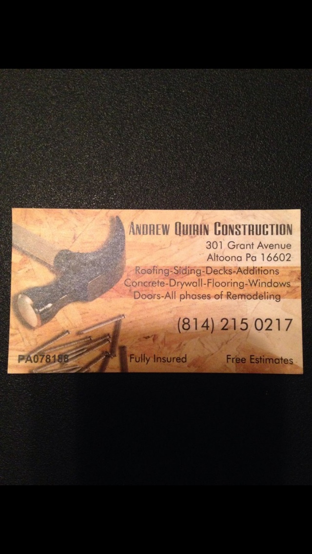 Andrew Quirin Construction