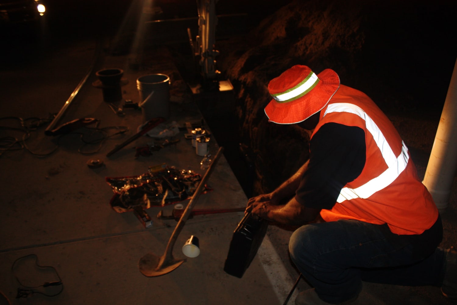 waste water treatment plant