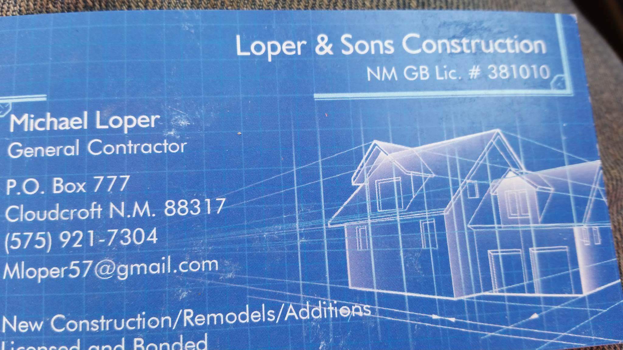 Loper & Sons Construction