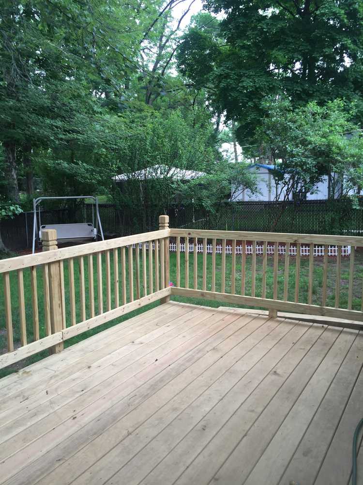 Wood Deck Construction