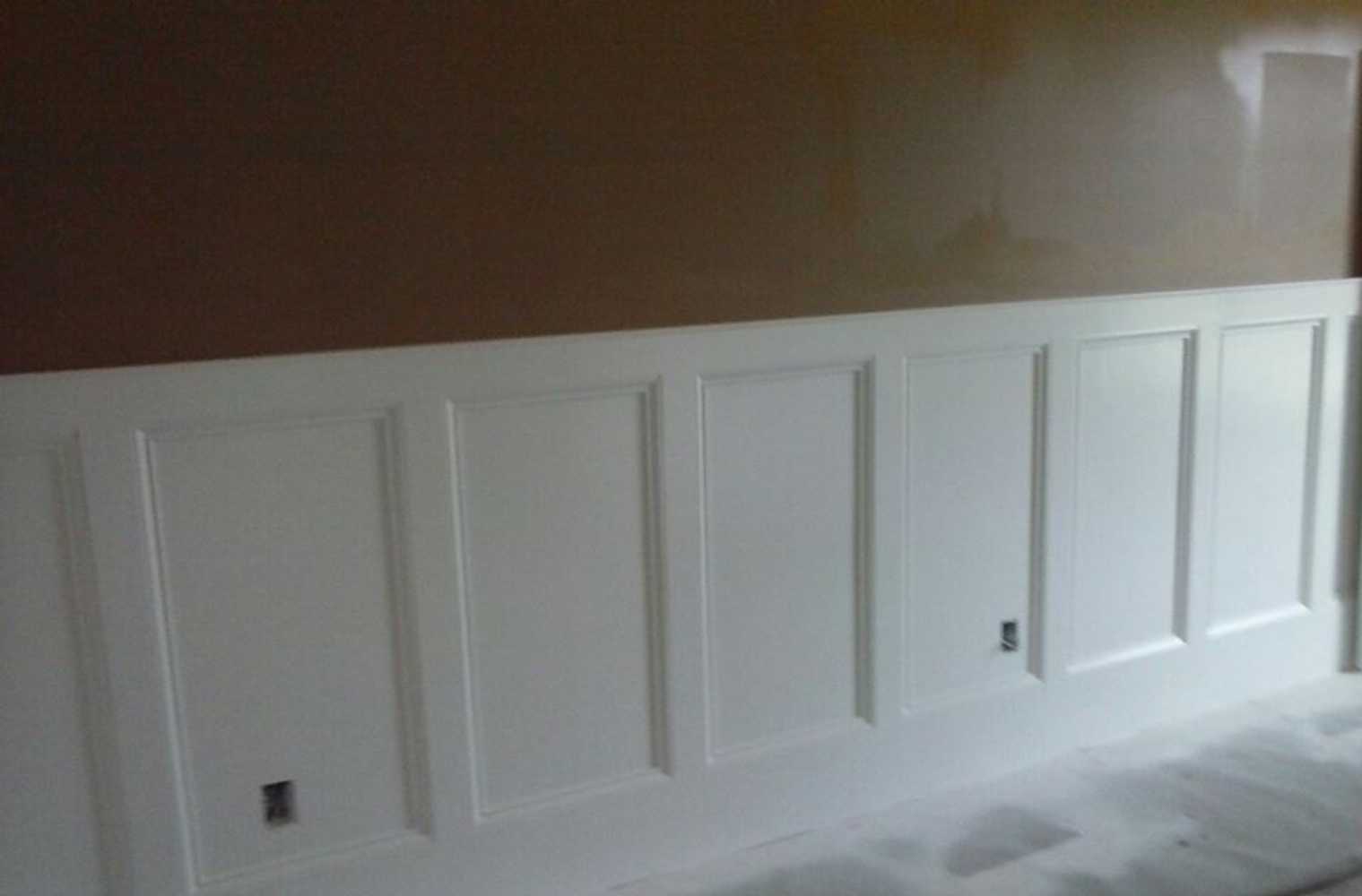 Mantel & Wainscoting