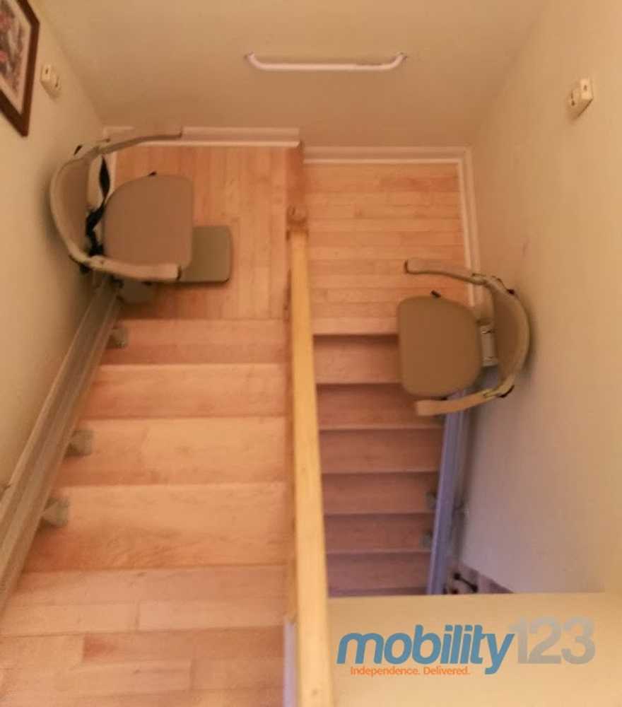 Mobility123 Stair Lift Projects | Straight Rail