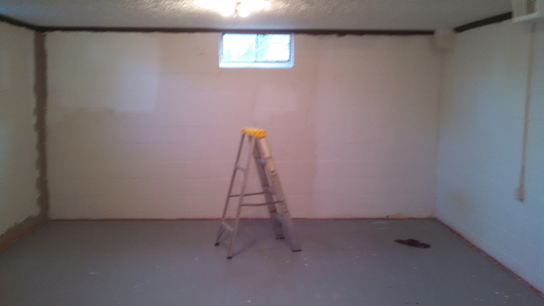 Basement room remodel