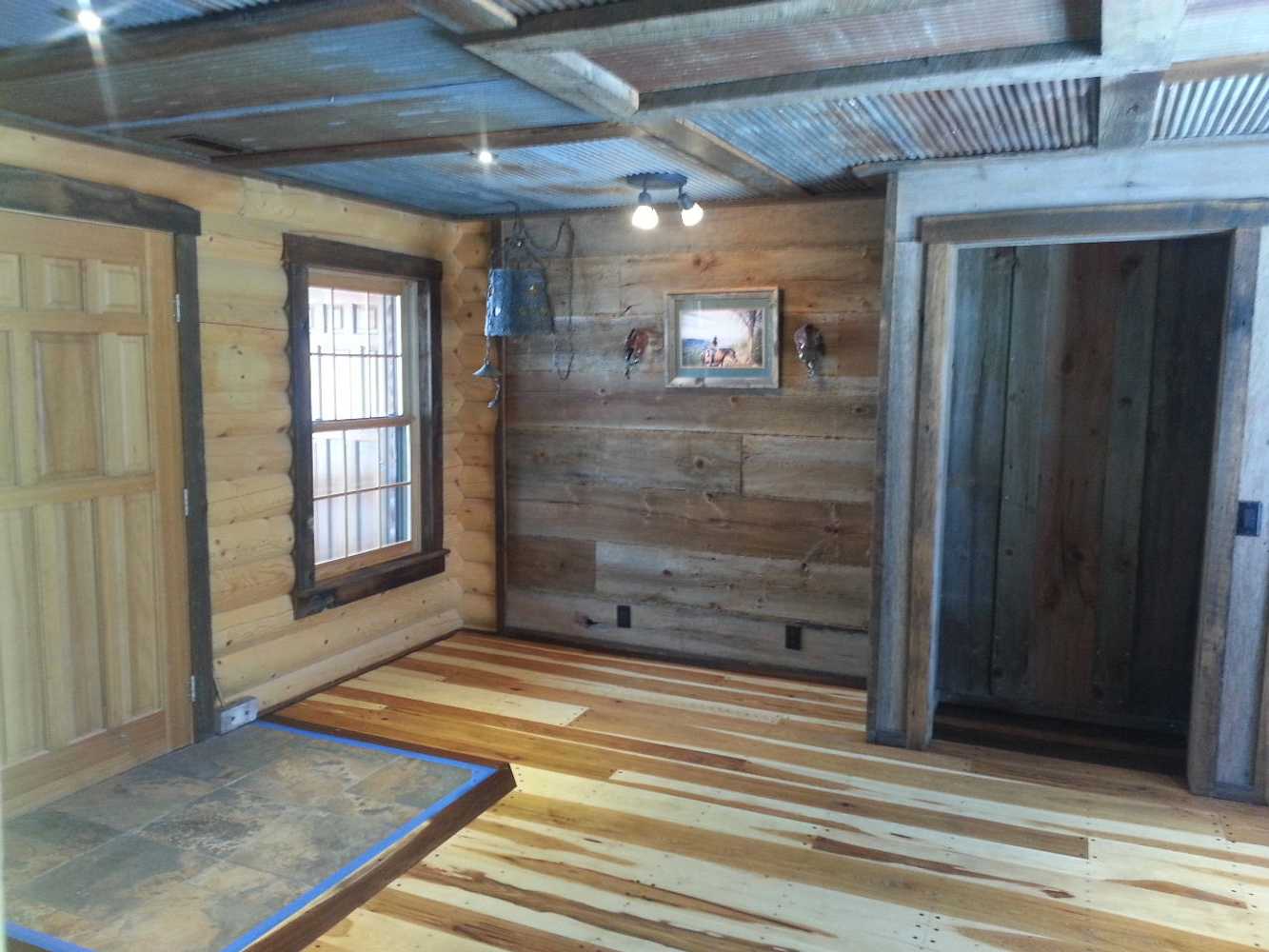 Log Cabin Room Renovation - 