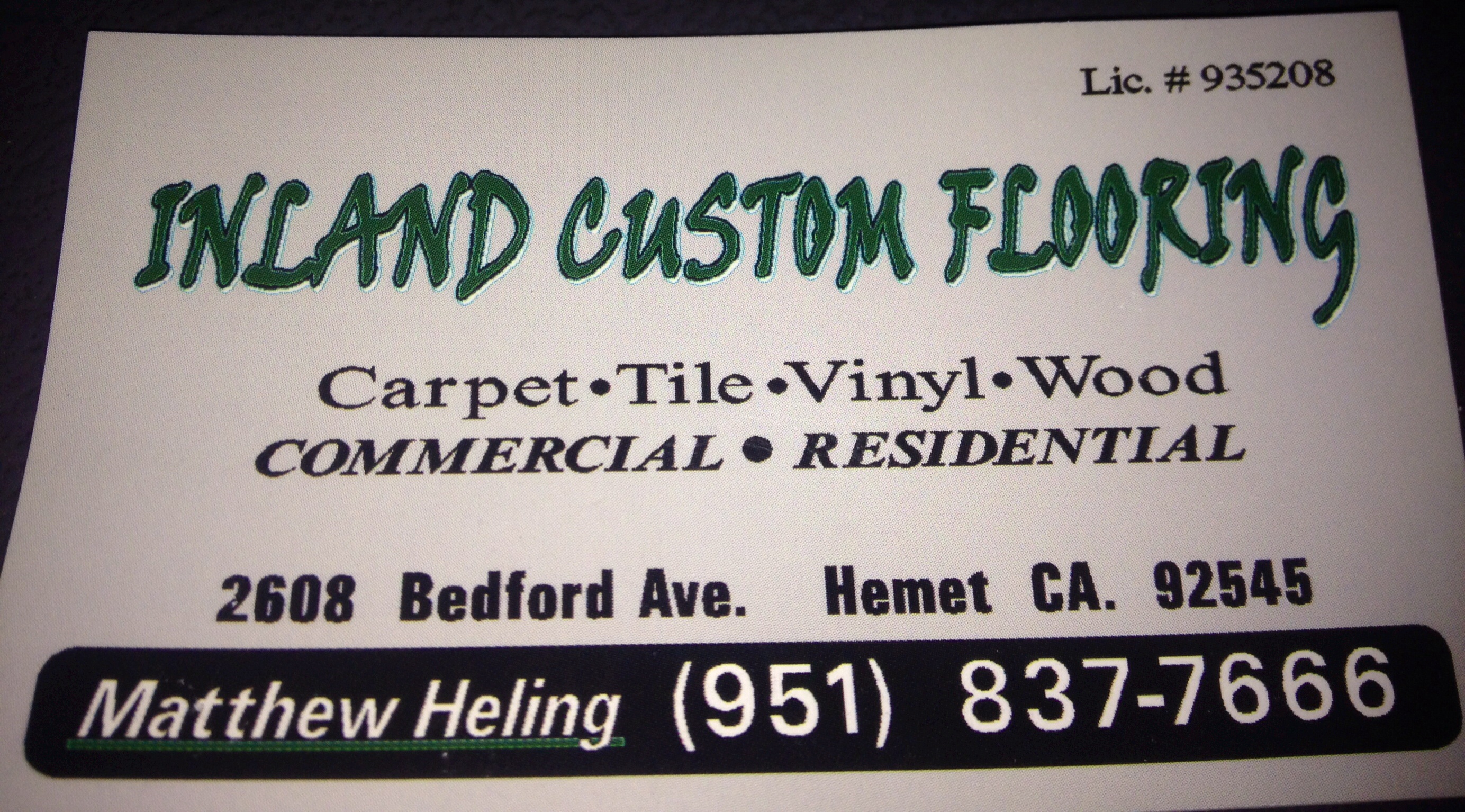 Inland Custom Flooring