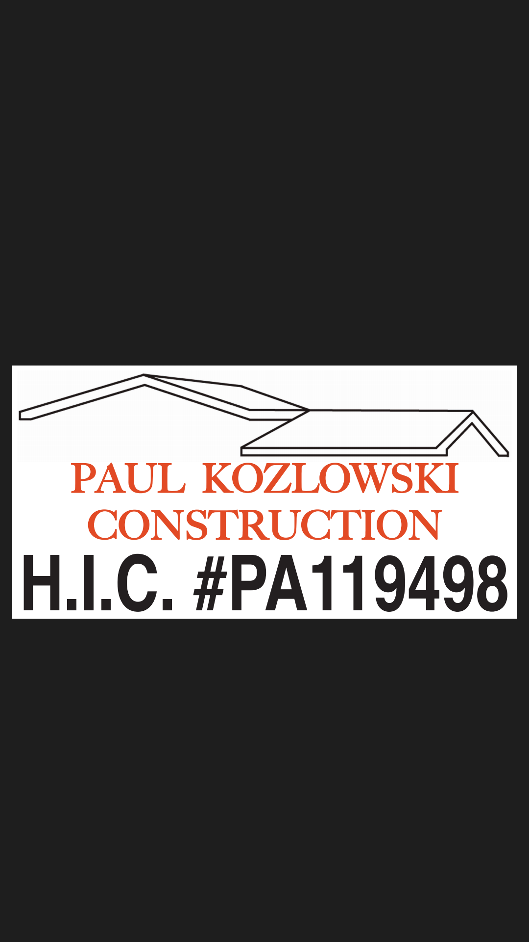 Paul Kozlowski Construction