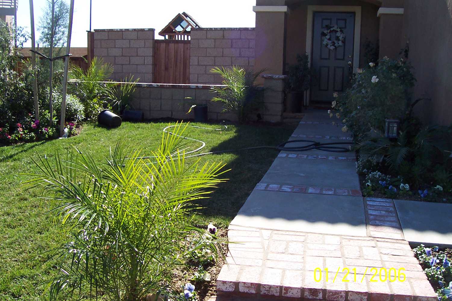 Landscape, concrete, sod and more