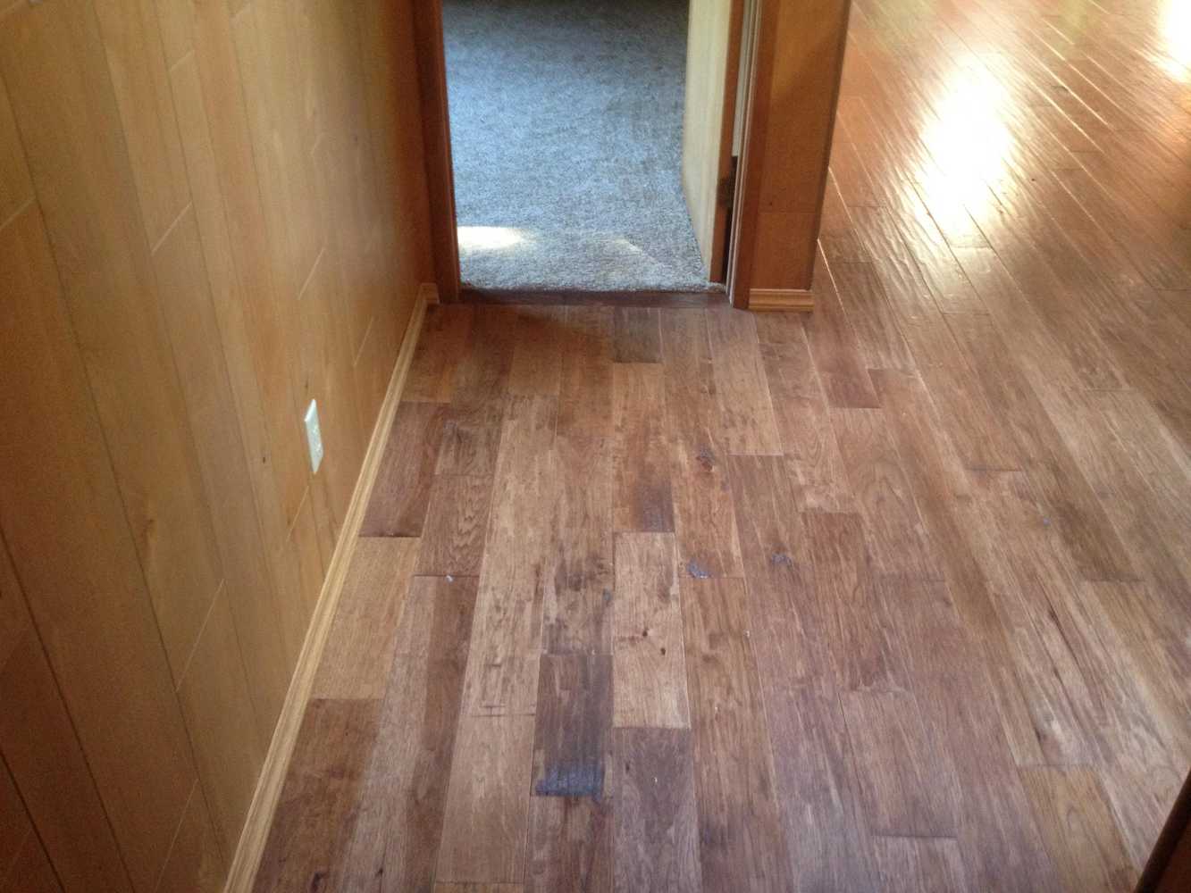 Wood floor installations