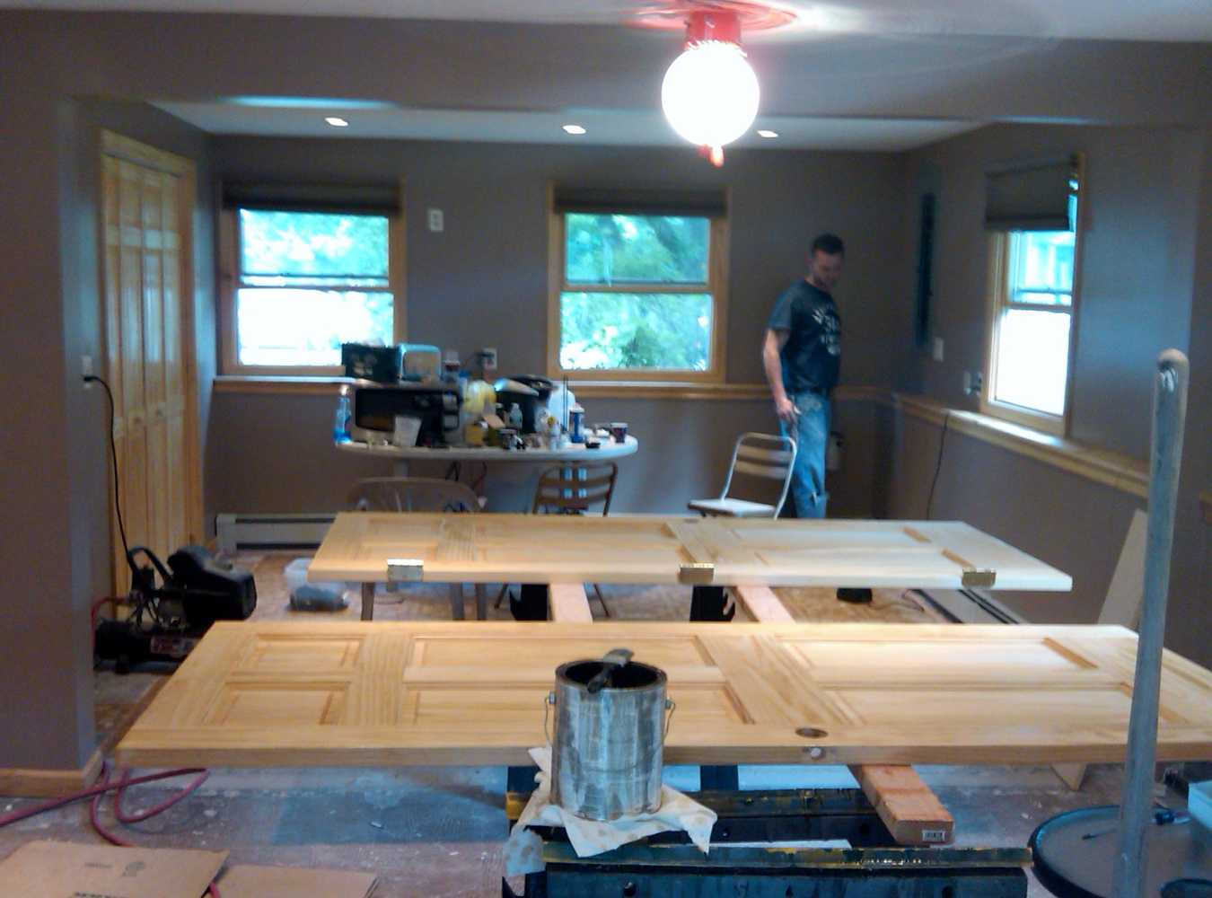lower level dwelling complete restoration....flood damaged