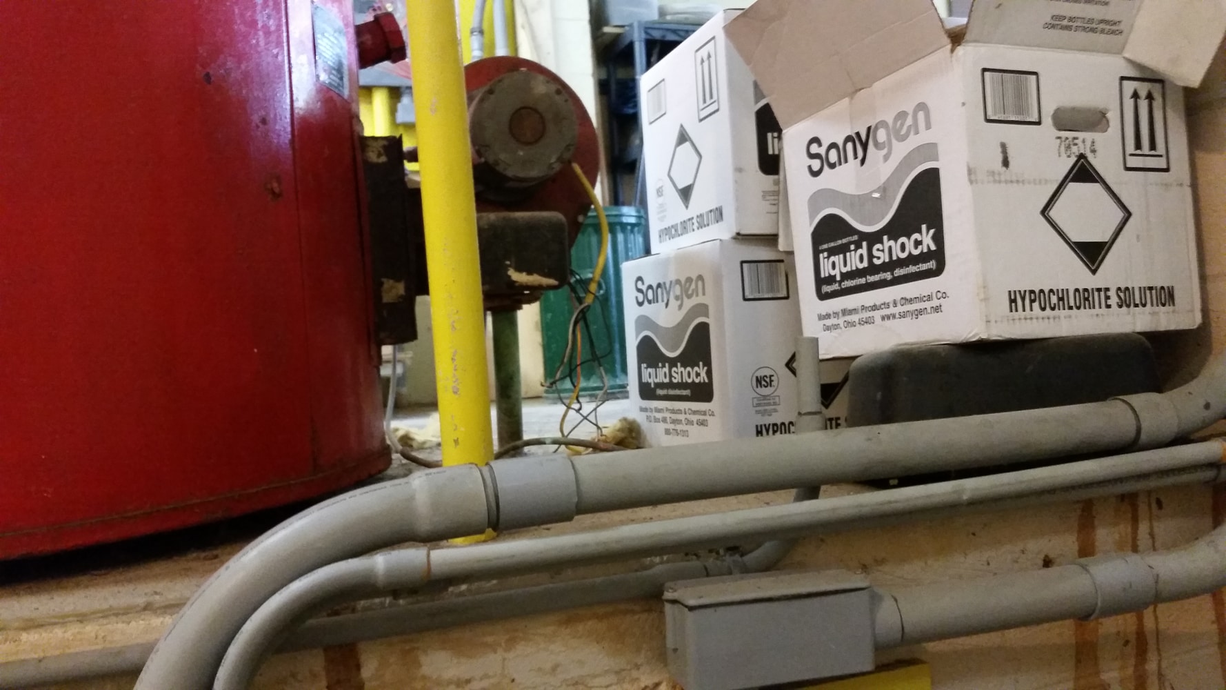 Greene Valley Recreation Club Pool Heater