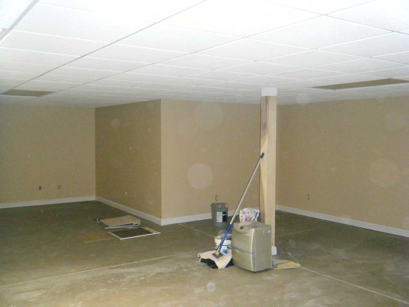 Finished basement