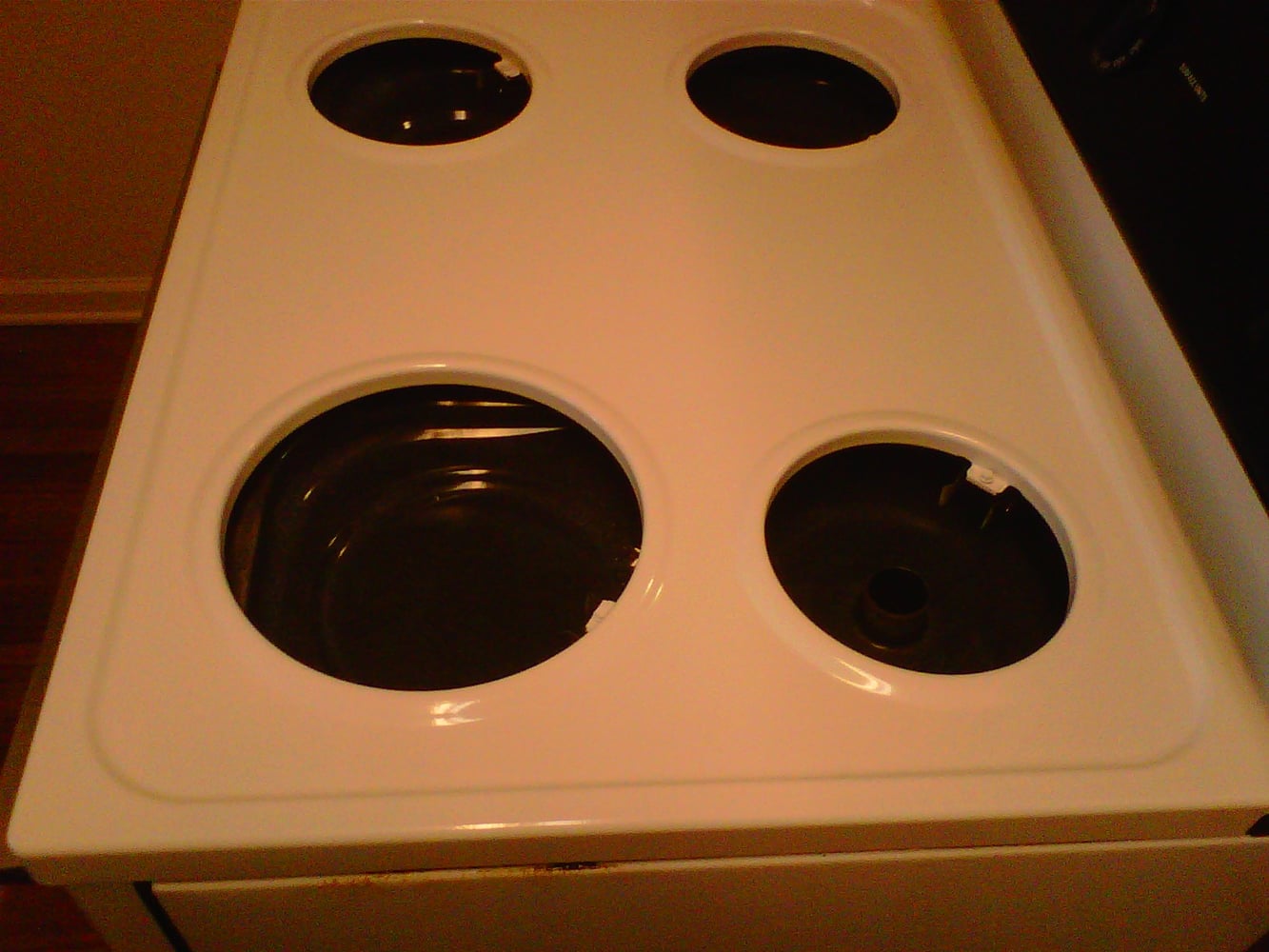 Top Stove in the kitchen