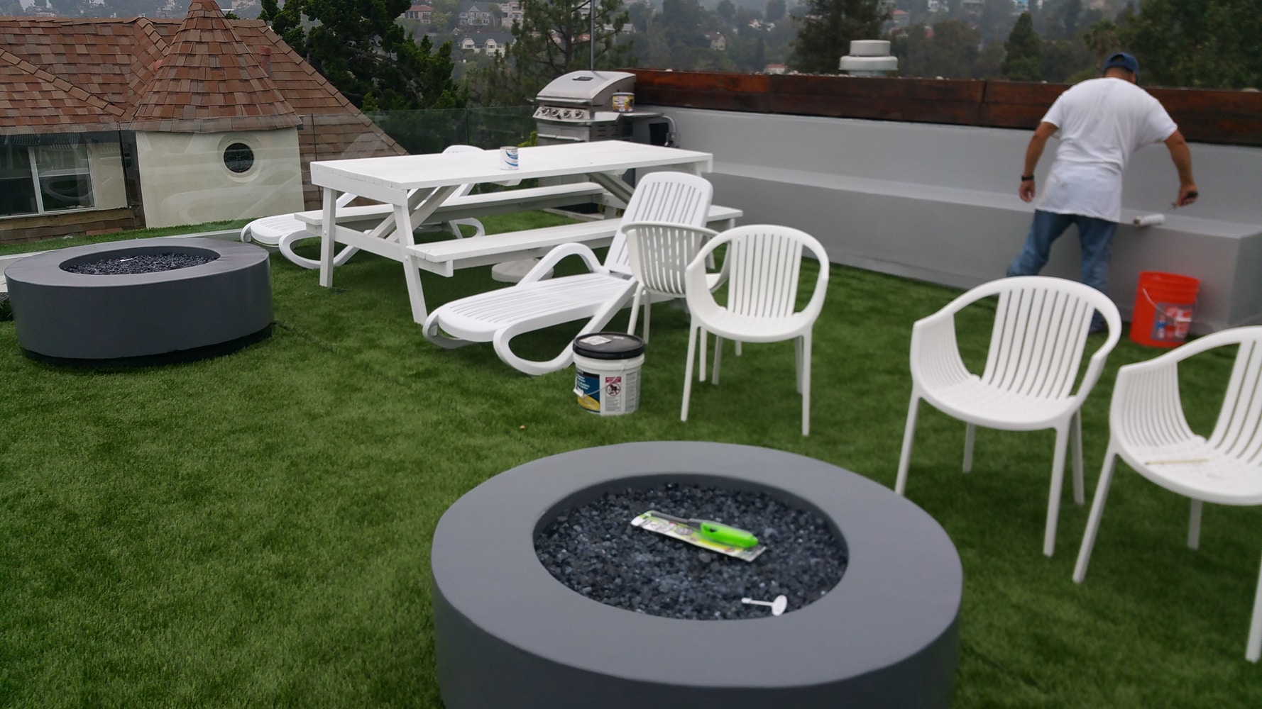 Rooftop Hollywod Hills