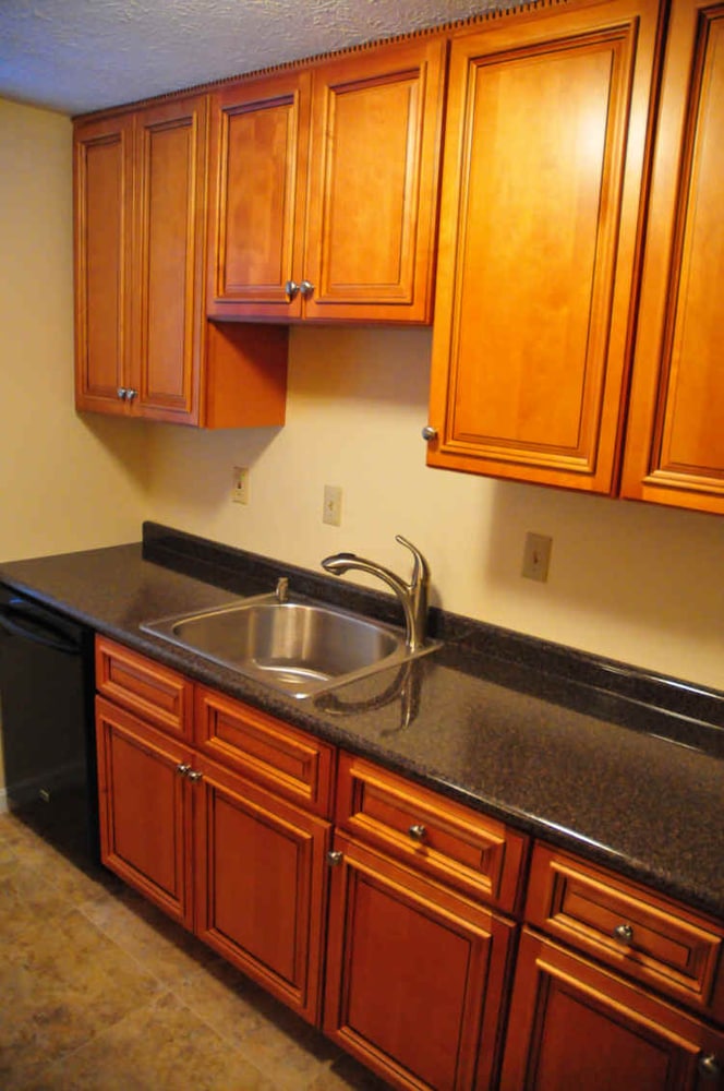 Remodeled galley kitchen
