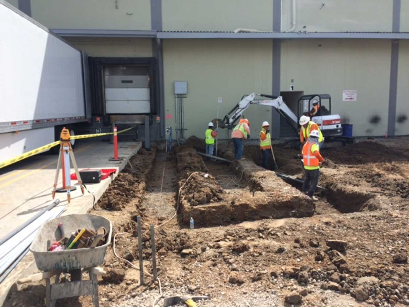 Albertsons Distribution Center, Brea, Ca. - Site Work