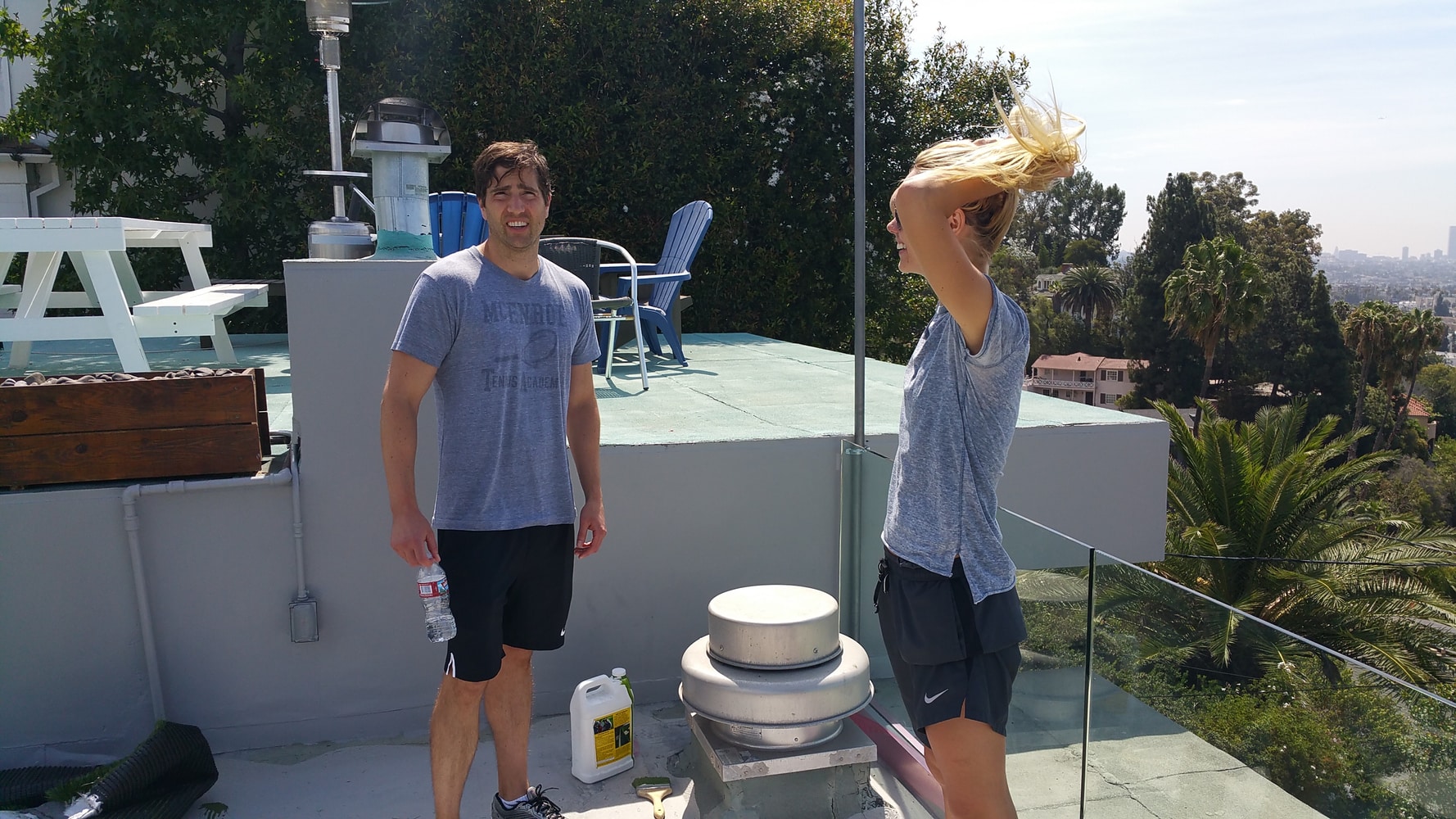 Rooftop Hollywod Hills