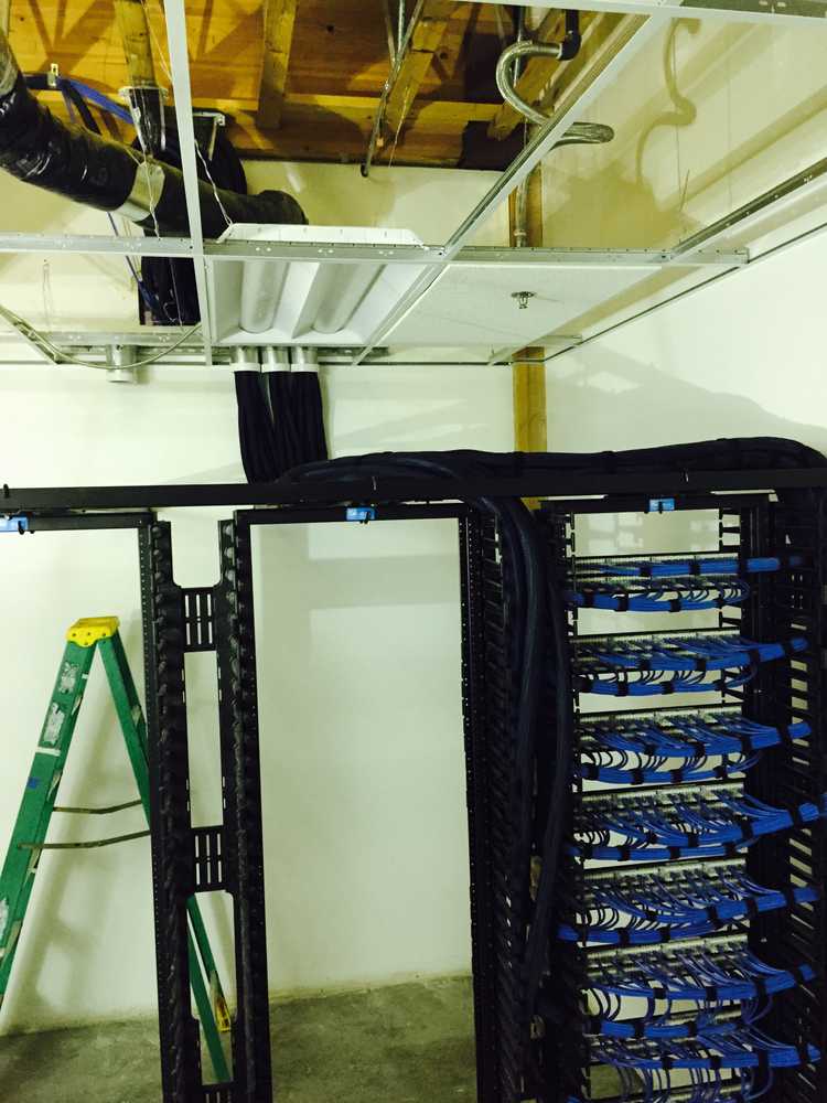 Server room terminations 