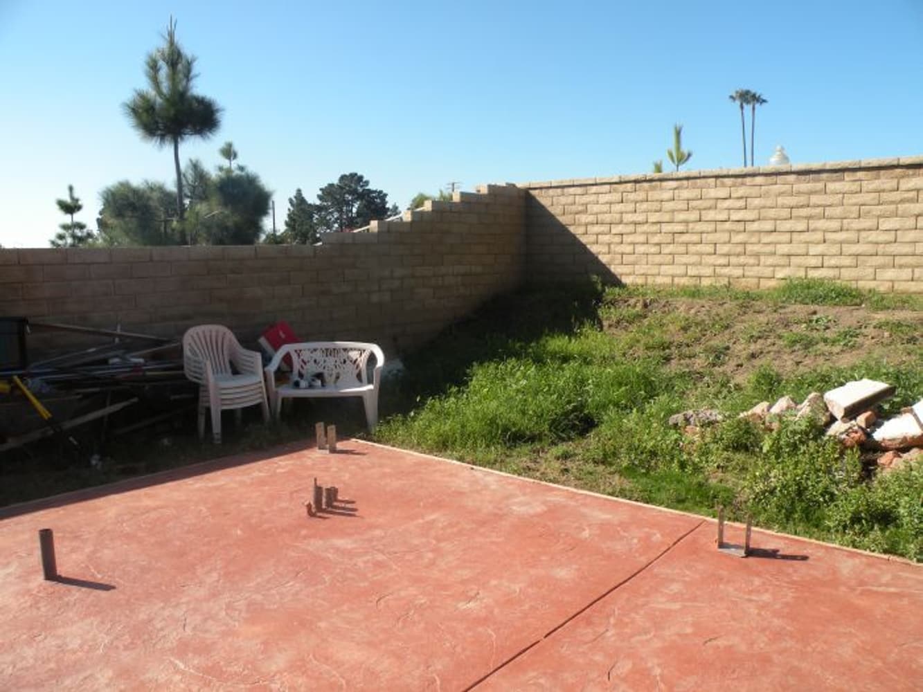 Orange County Outside Bar and Fireplace