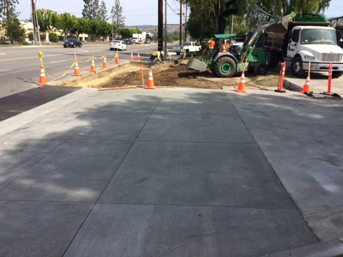 Albertsons Distribution Center, Brea, Ca. - Site Work