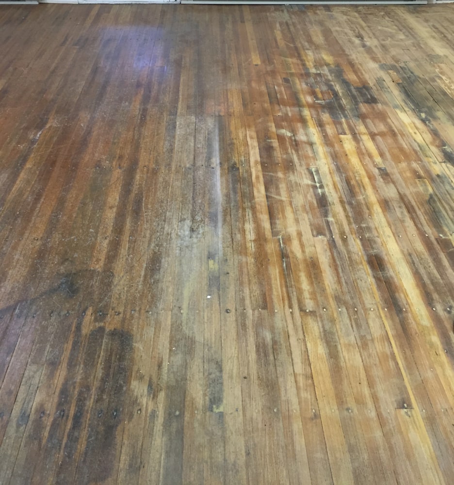 Hard wood floor salvage