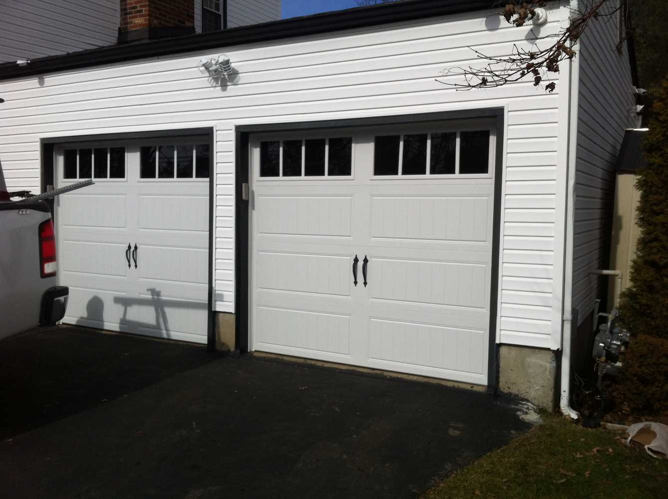 Elegant garage doors