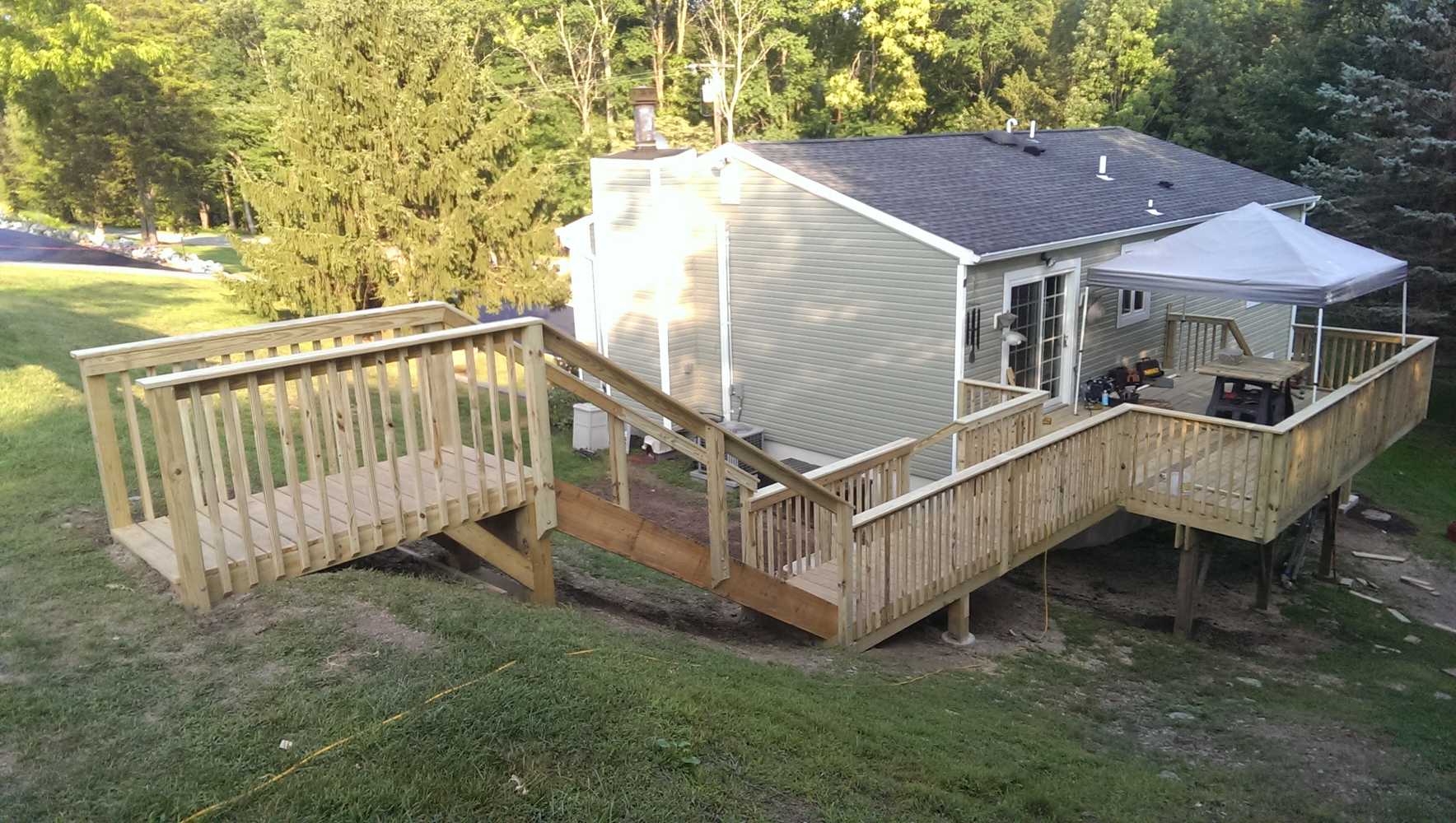 Andover deck replacement.