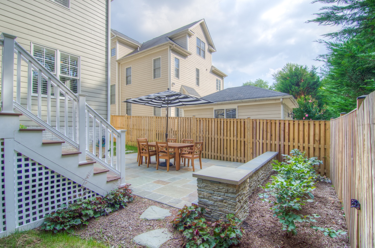 Backyard Deck and Patio