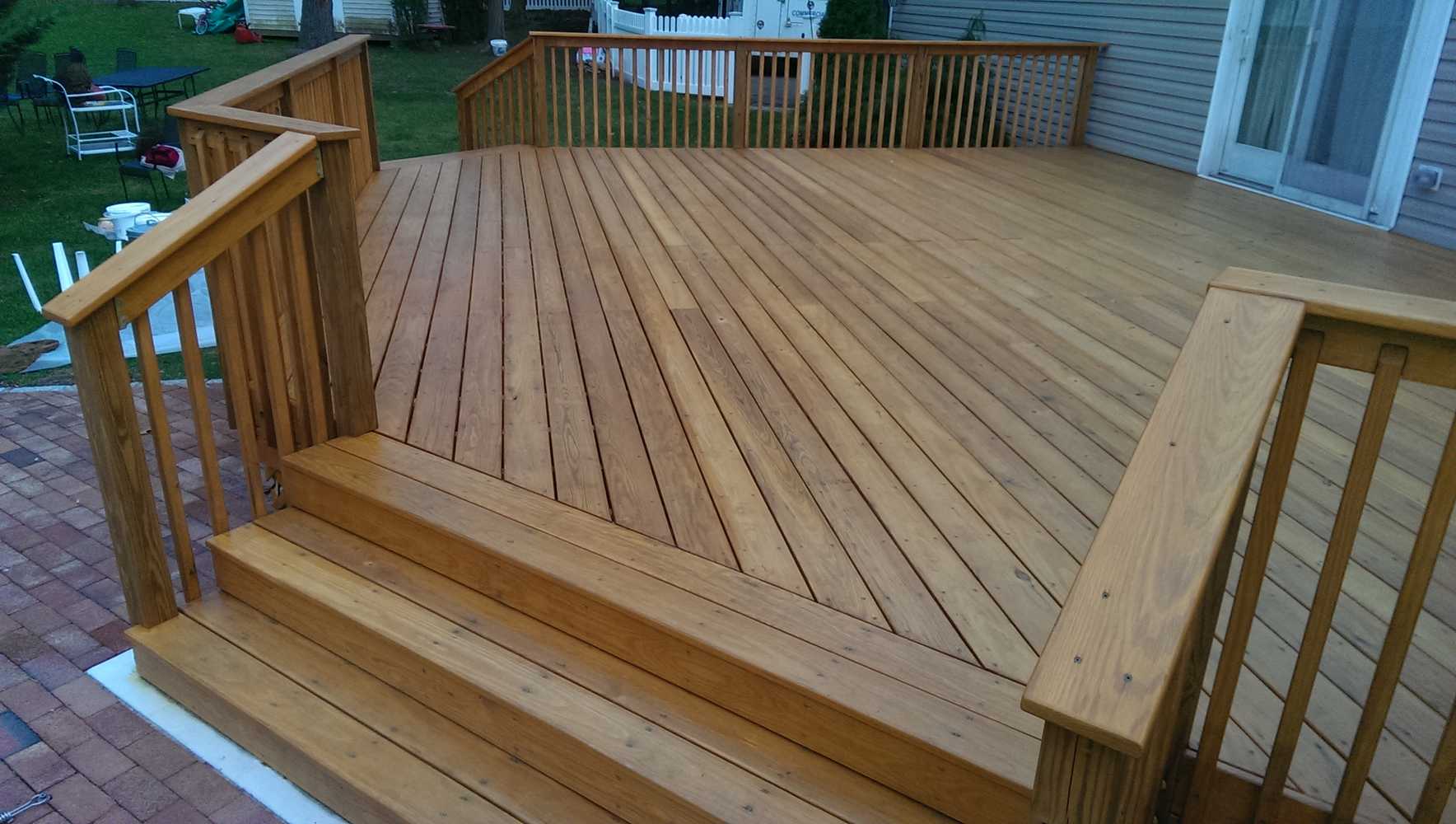 Montvale deck replacement.