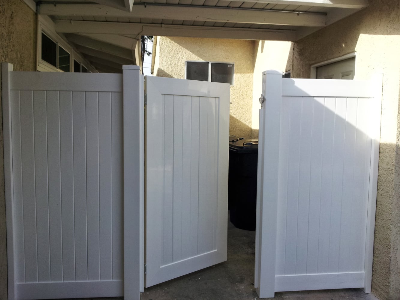Vinyl fence and gates