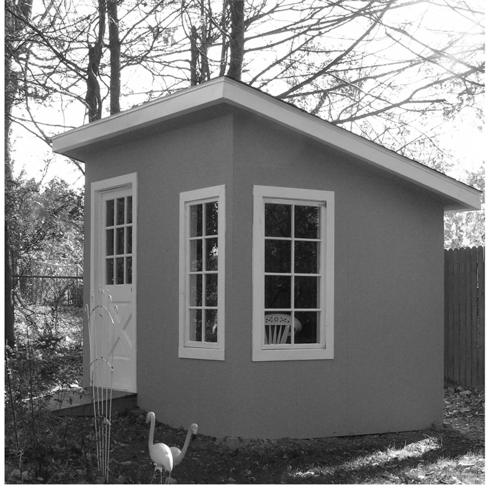 Garden Shed and Portico