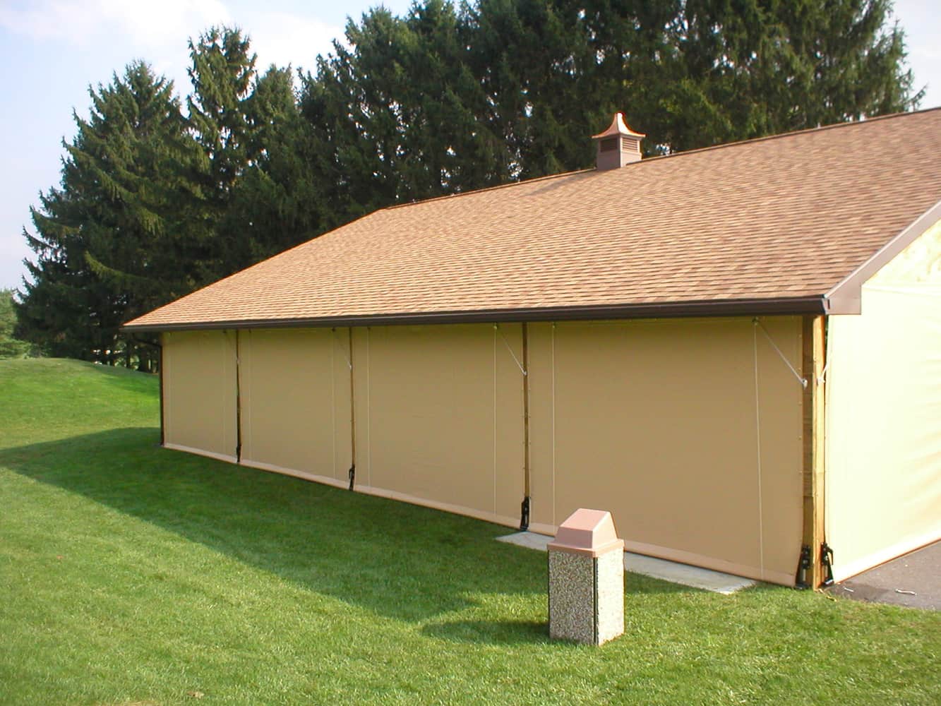 Drop Curtain Enclosures