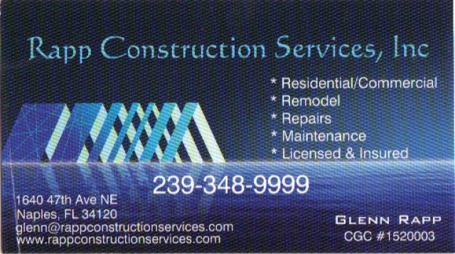 Rapp Construction Services Inc