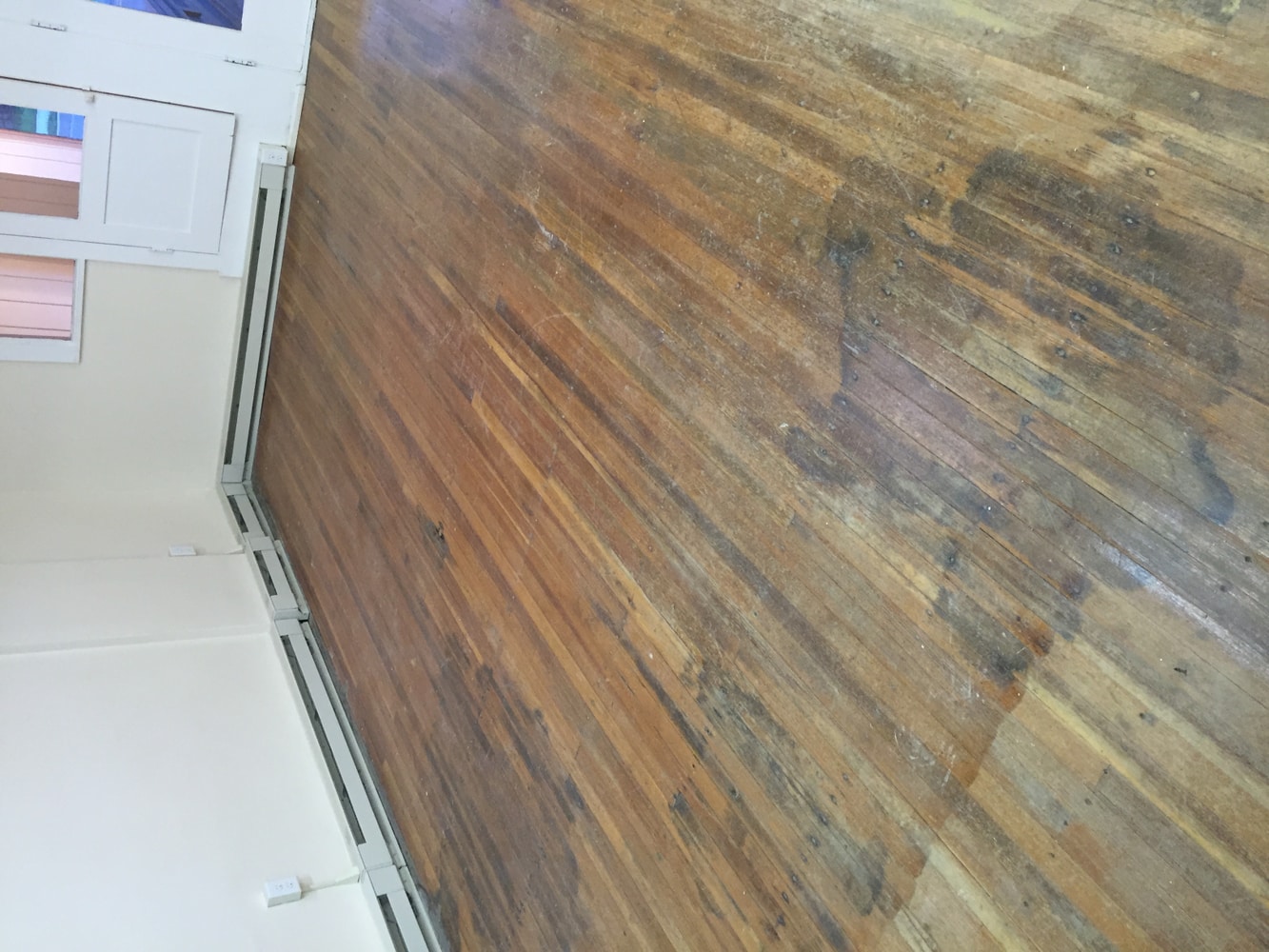 Hard wood floor salvage