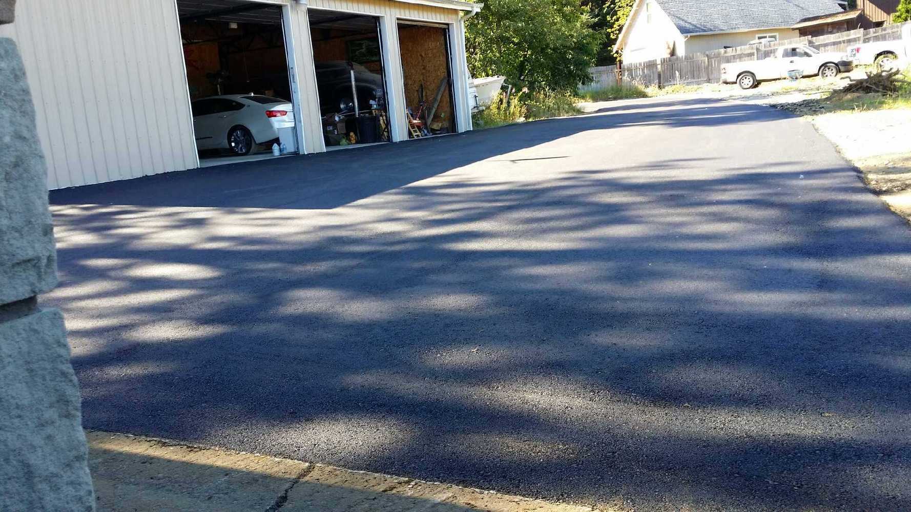 Before and after from champion paving llc