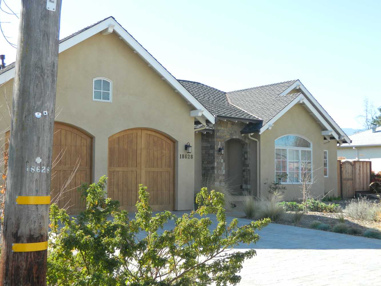 4-coat Stucco in Saratoga with custom Akrotique finish