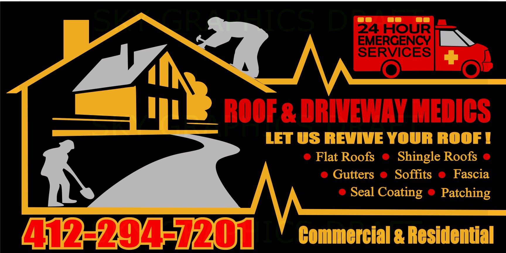The Roof & Driveway Medics.LLC