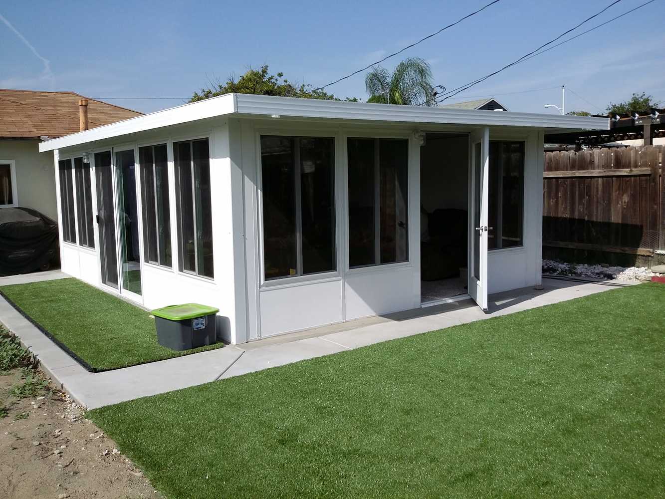 Sunroom and Turf