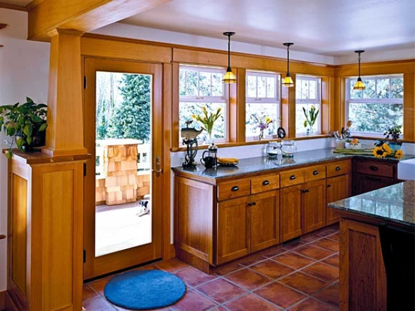 Kitchen windows and doors