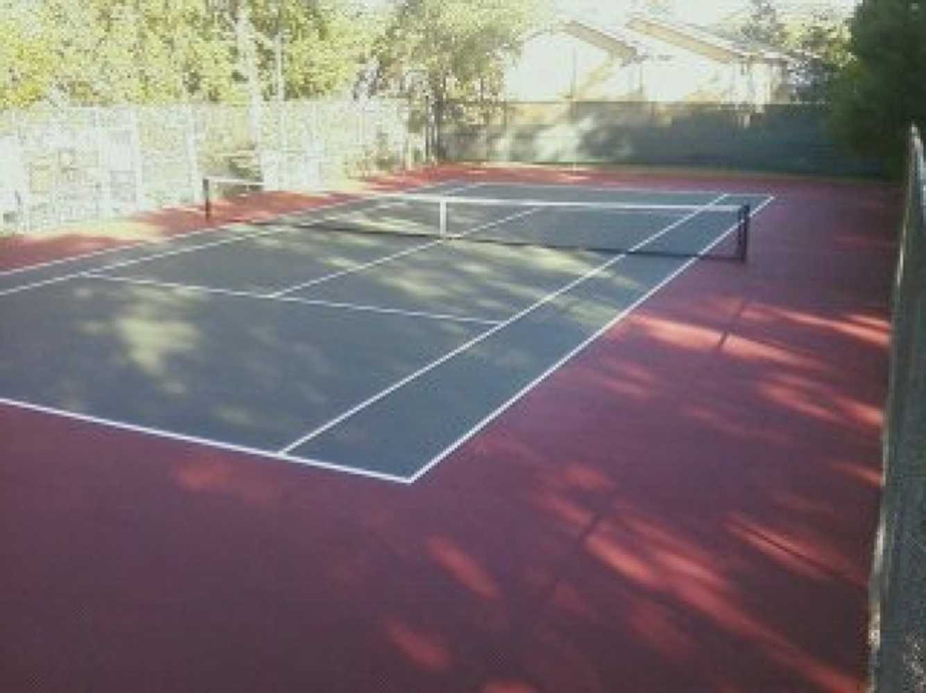 Village Homes tennis court. Thousand Oaks, California